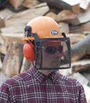 Hard Hat With Face Shield